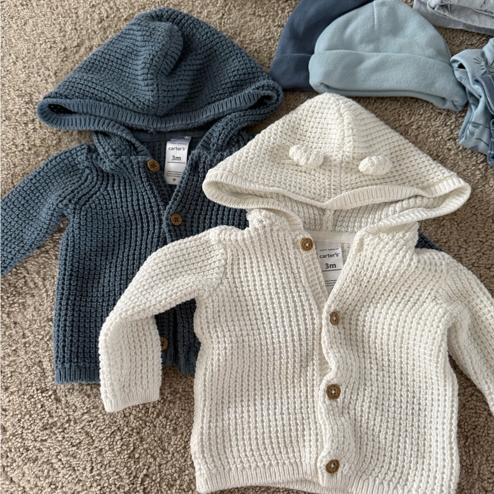 Carter’s Blue Layette Set - Picture 2 of 7